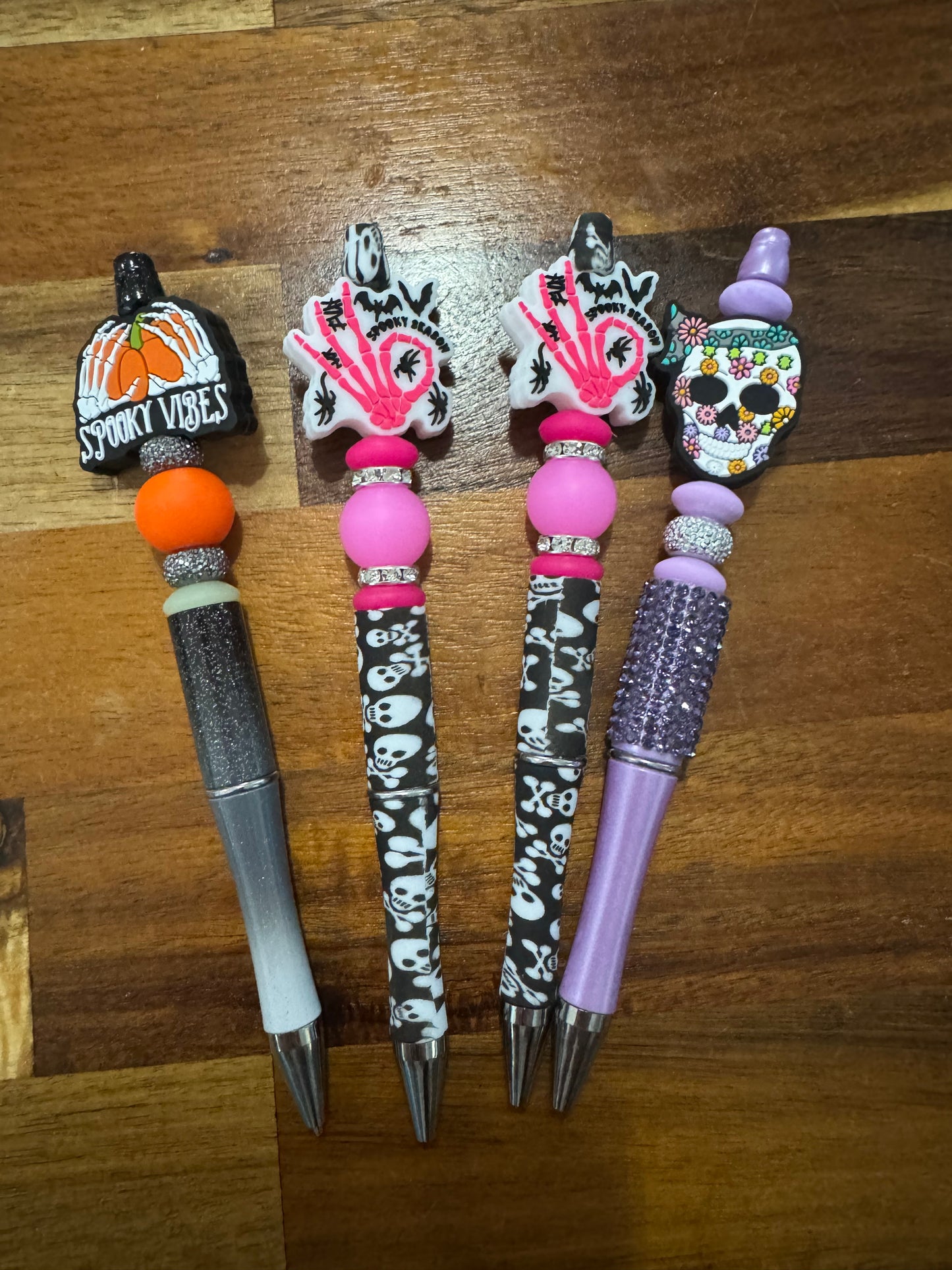 Beaded pens