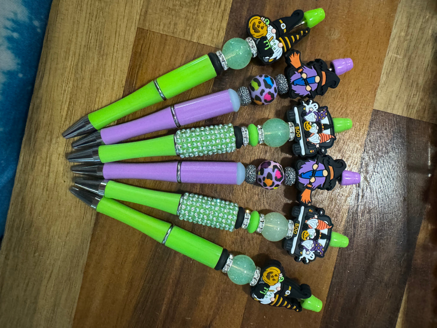 Beaded pens