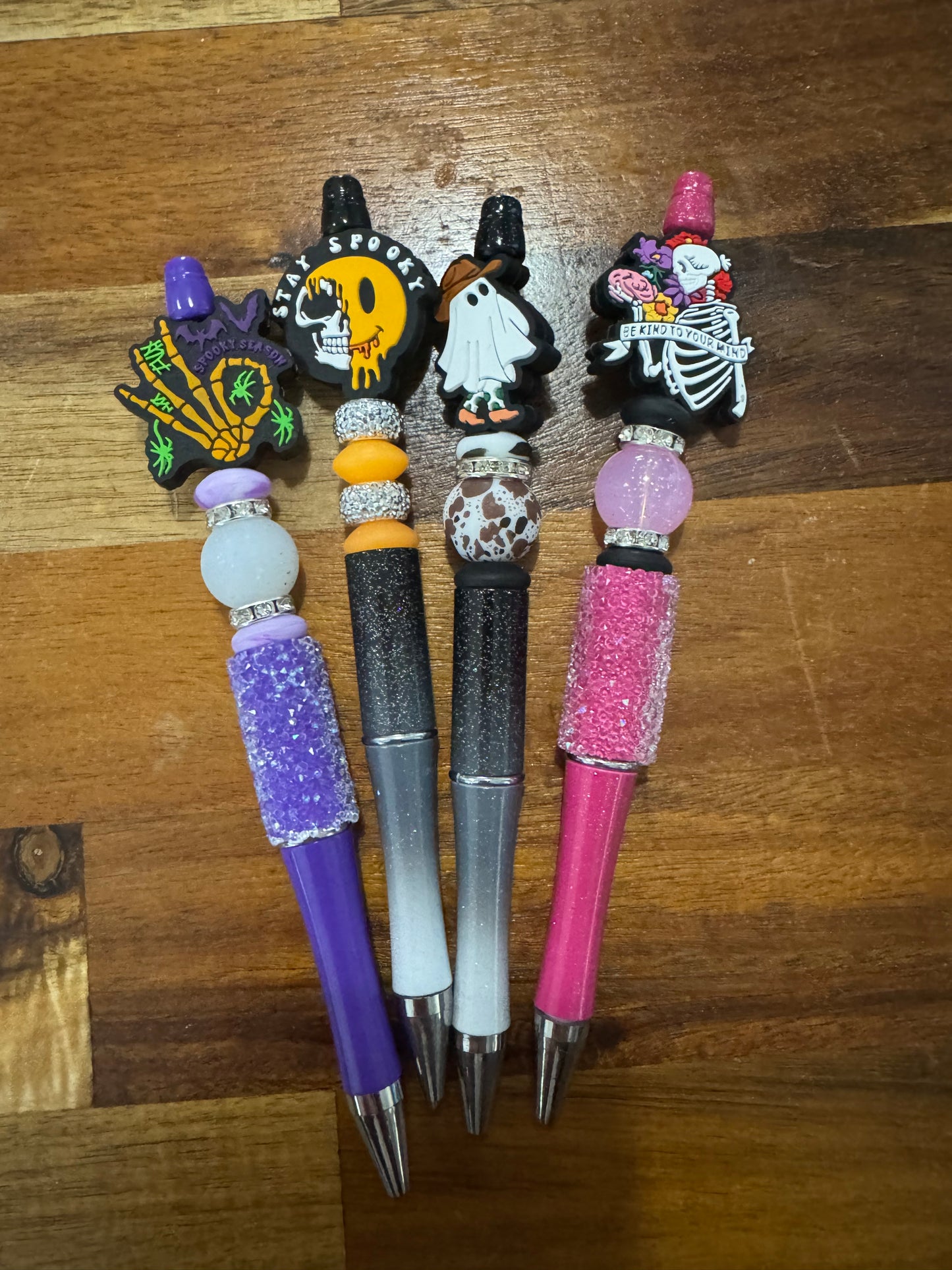 Beaded pens