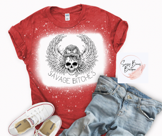 Savage Bitches sublimation shirt